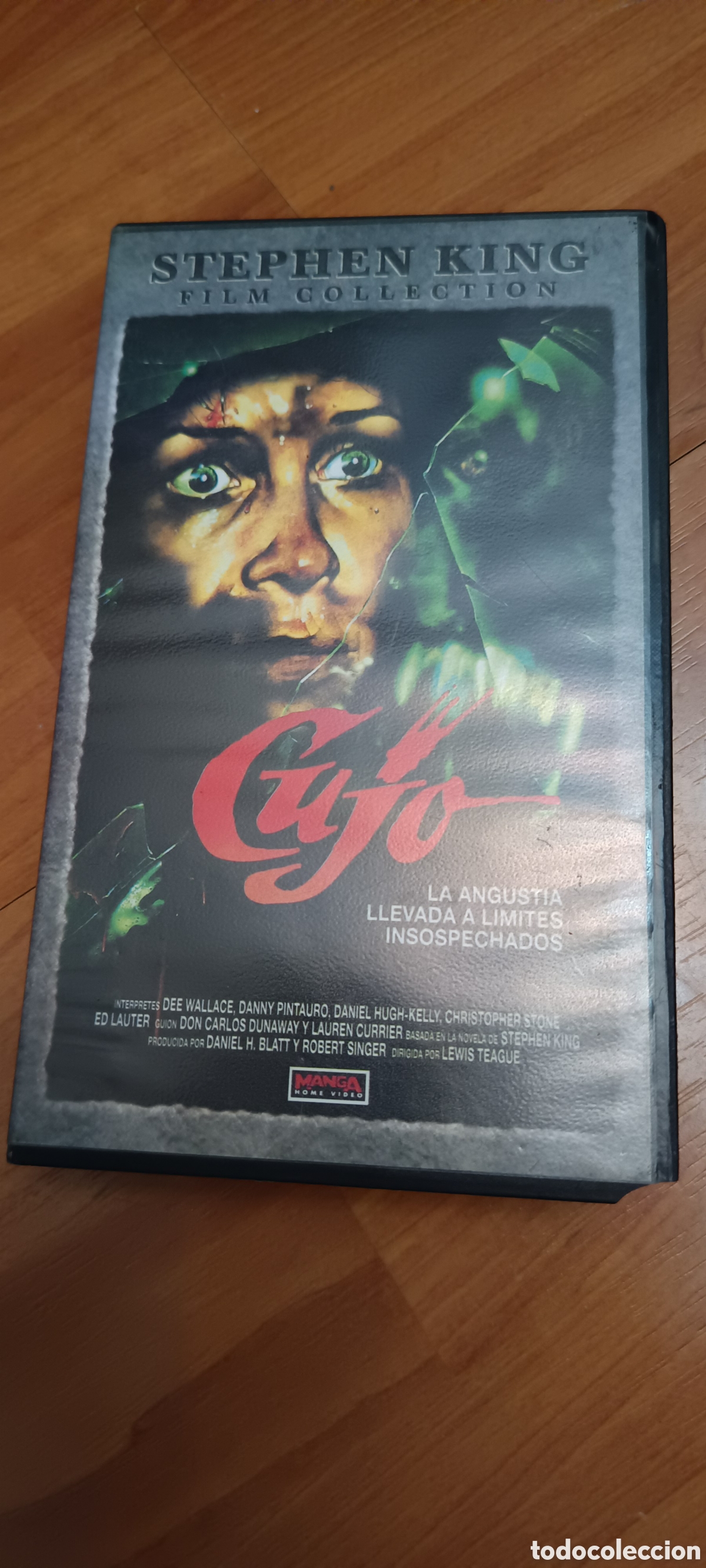 Cine: Pel&iacute;cula VHS Cujo (1983) - Colecci&oacute;n Stephen King - Edici&oacute;n Espa&ntilde;ola VHS Terror de Culto