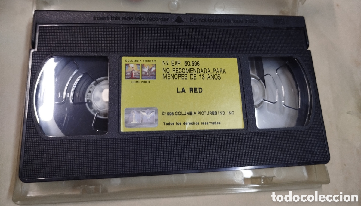 Cine: La red. SOLO PELICULA. VHS