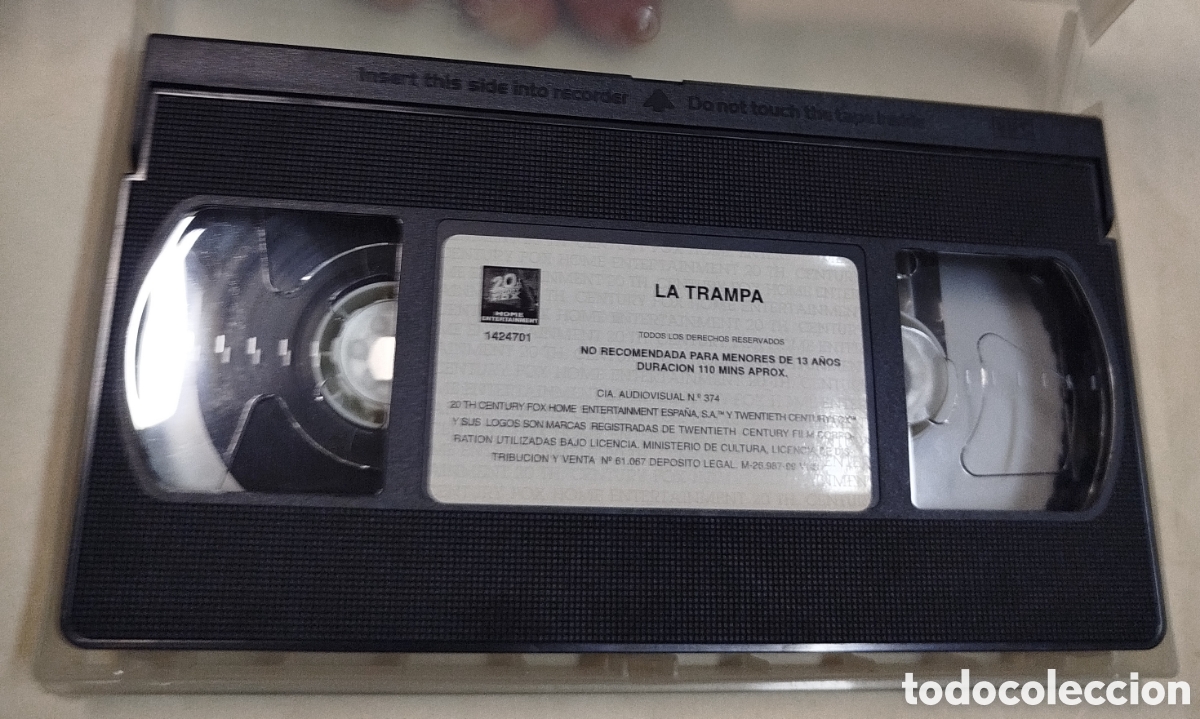 Cine: La trampa. SOLO PELICULA. VHS