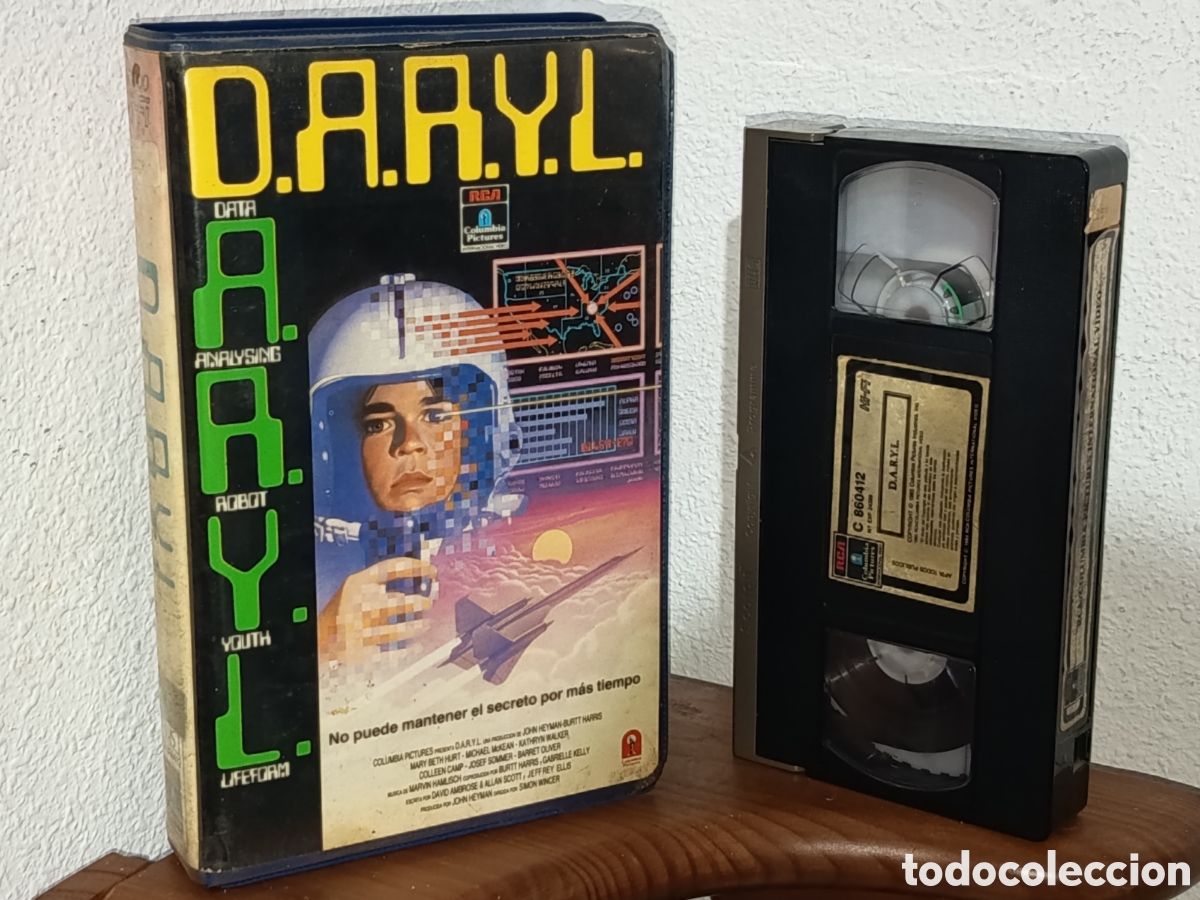 Cine: D.A.R.Y.L. Daryl. Pel&iacute;cula VHS