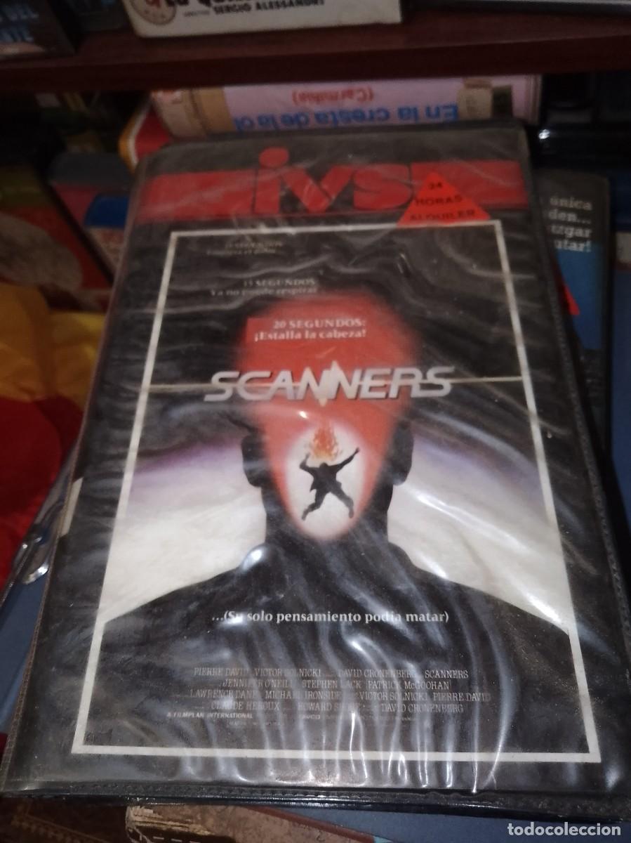 Cine: Scanners vhs caja grande 1 edici&oacute;n