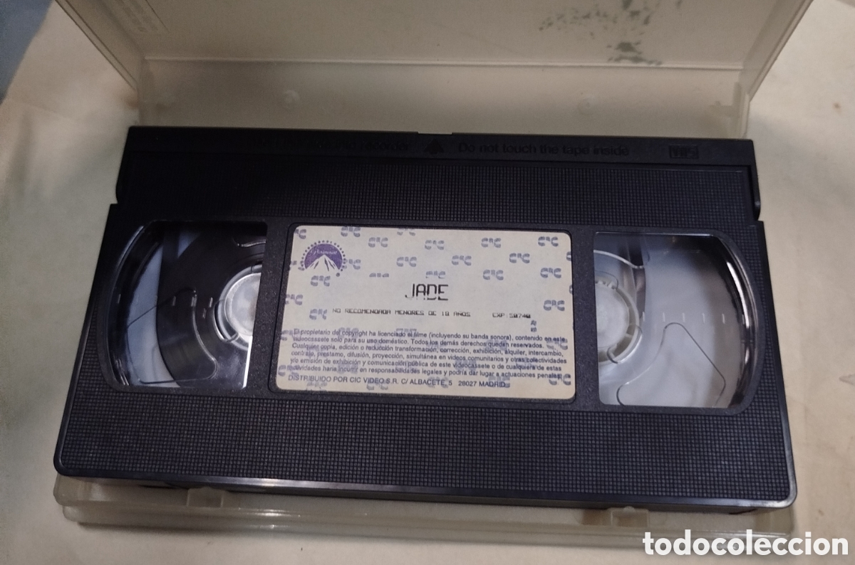 Cine: Jade. SOLO PELICULA. VHS
