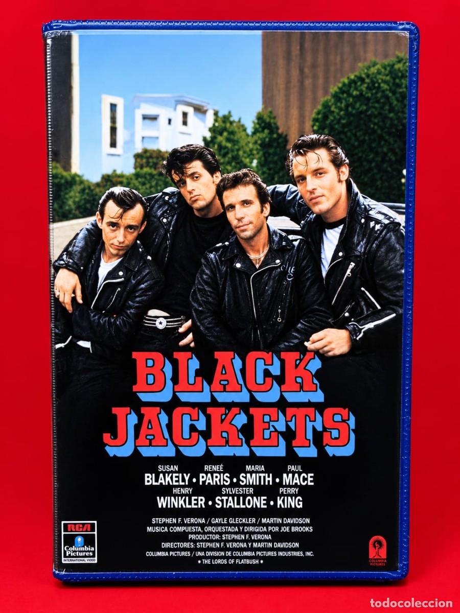 Cine: BLACK JACKETS. D&iacute;as felices (1974) - Sylvester Stallone - 1&ordf; EDICI&Oacute;N RCA VIDEOCLUB