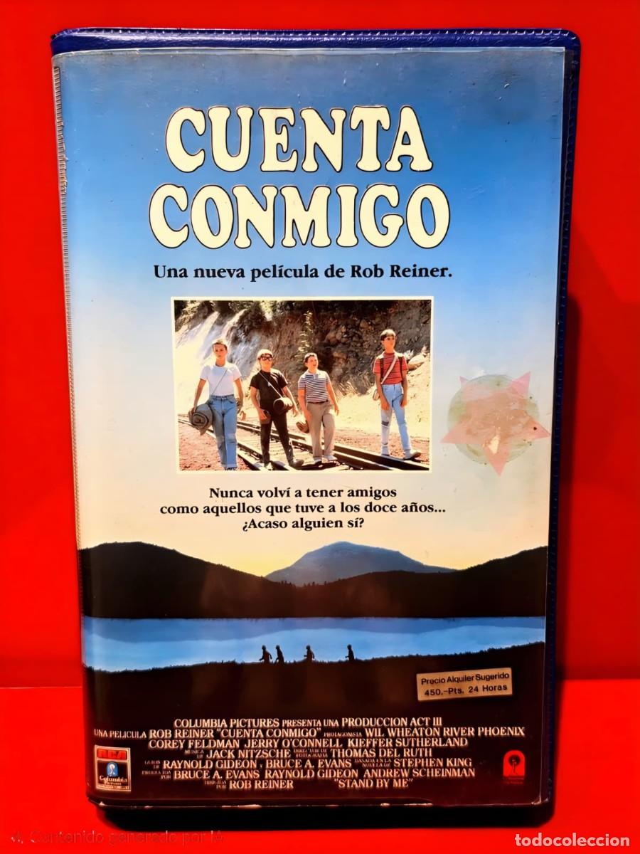 Cine: CUENTA CONMIGO (1986) - WIL WHEATON, RIVER PHOENIX -ADAPTACIONES DE STEPHEN KING - 1&ordf; EDIC VIDEOCLUB