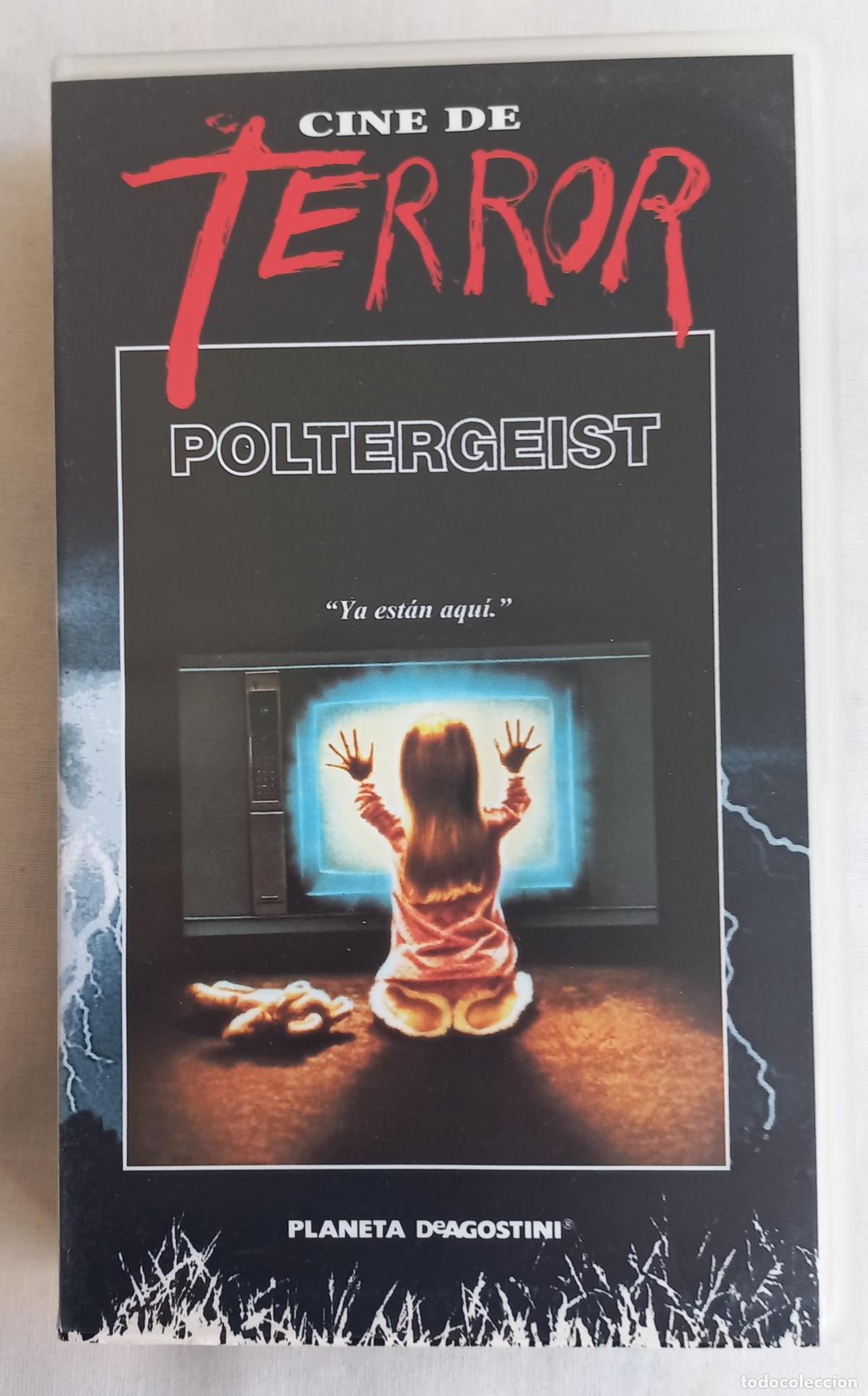 Cine: POLTERGEIST. YA ESTAN AQU&Iacute;. VHS. CINE DE TERROR. PLANETA DeAgostini