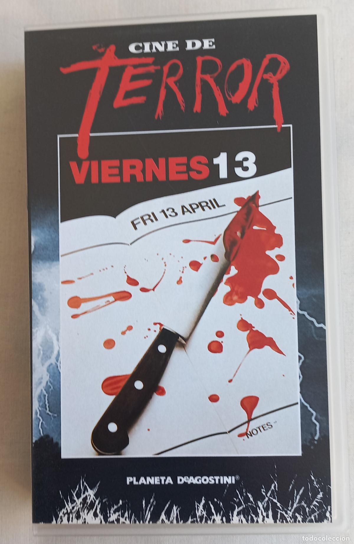 Cine: VIERNES 13. VHS. CINE DE TERROR. PLANETA DeAgostini