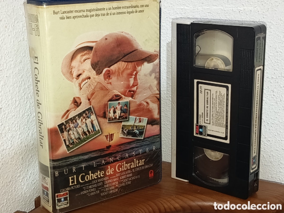 Cine: El cohete de Gibraltar. Pel&iacute;cula VHS