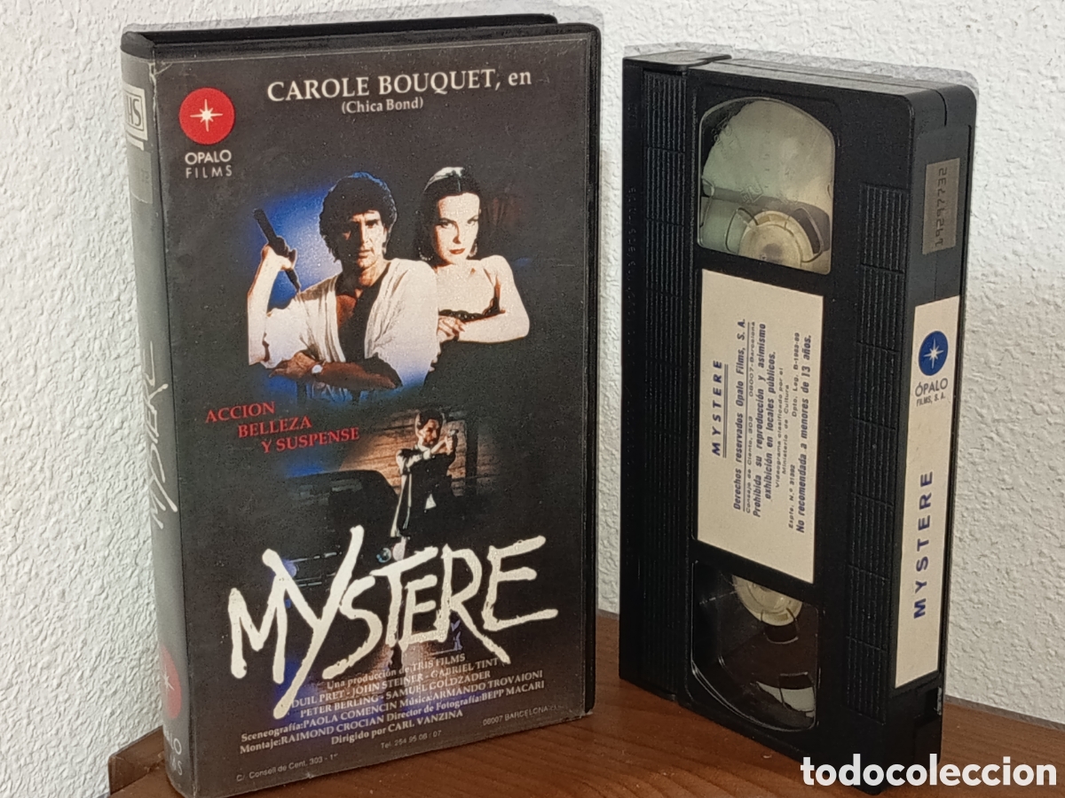 Cine: Mystere. Carole bouquet. Pel&iacute;cula VHS