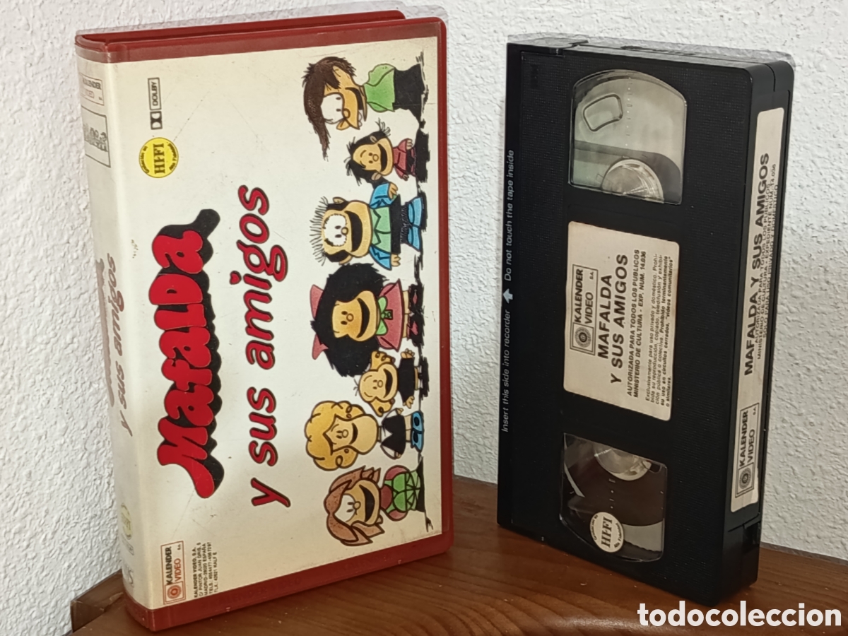 Cine: Mafalda y sus amigos. Pel&iacute;cula VHS