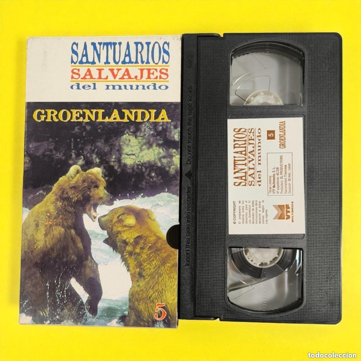 Cine: VHS Groenlandia &ndash; Santuarios Salvajes Del Mundo Vol. 5 &ndash; Naturaleza Extrema En Estado Puro