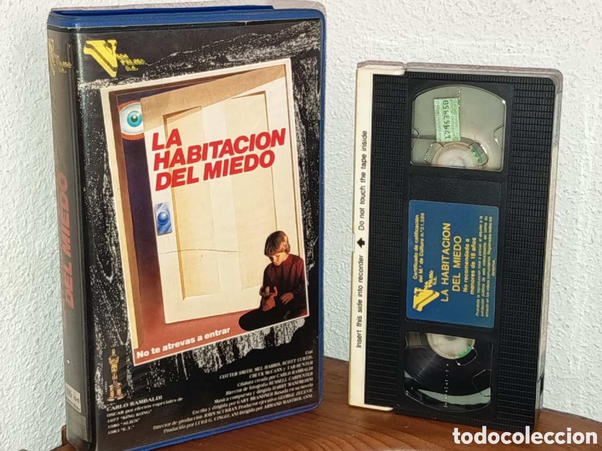 Cine: La habitaci&oacute;n del miedo. Pel&iacute;cula VHS
