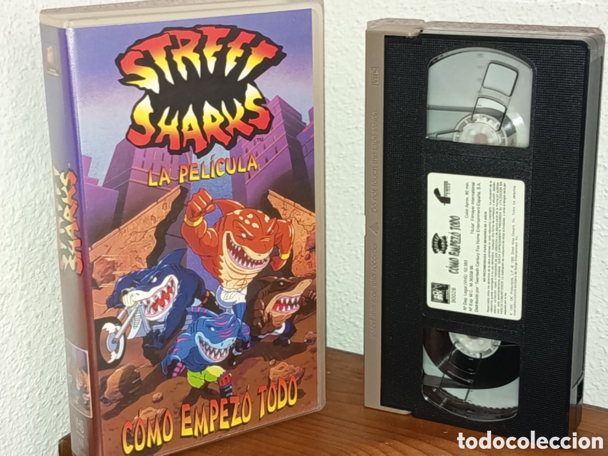 Cine: Street sharks la pel&iacute;cula, c&oacute;mo empez&oacute; todo. VHS