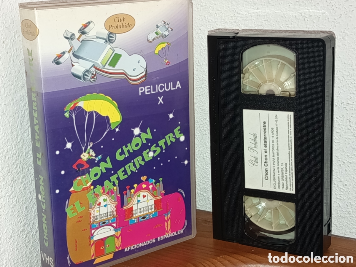 Cine: Chon chon el extraterrestre. Pel&iacute;cula VHS