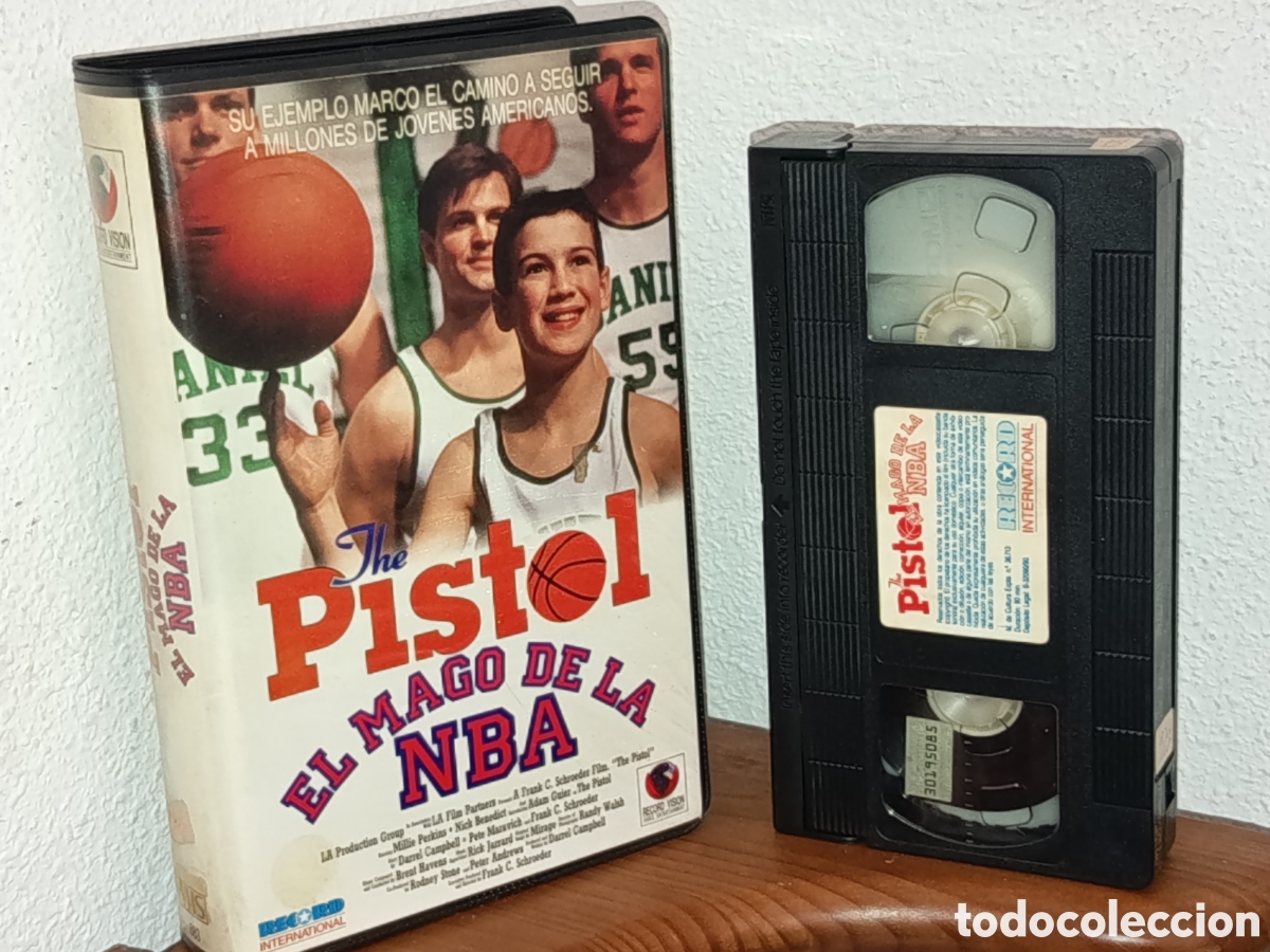 Cine: The Pistol el mago de la NBA. Pel&iacute;cula VHS