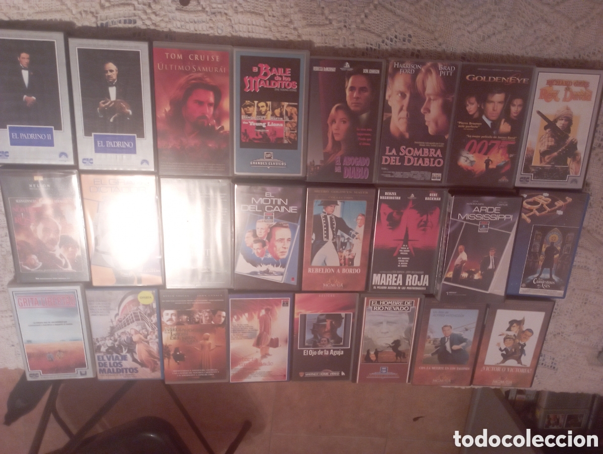 Cinema: Pel&iacute;culas VHS lote ( 50 )