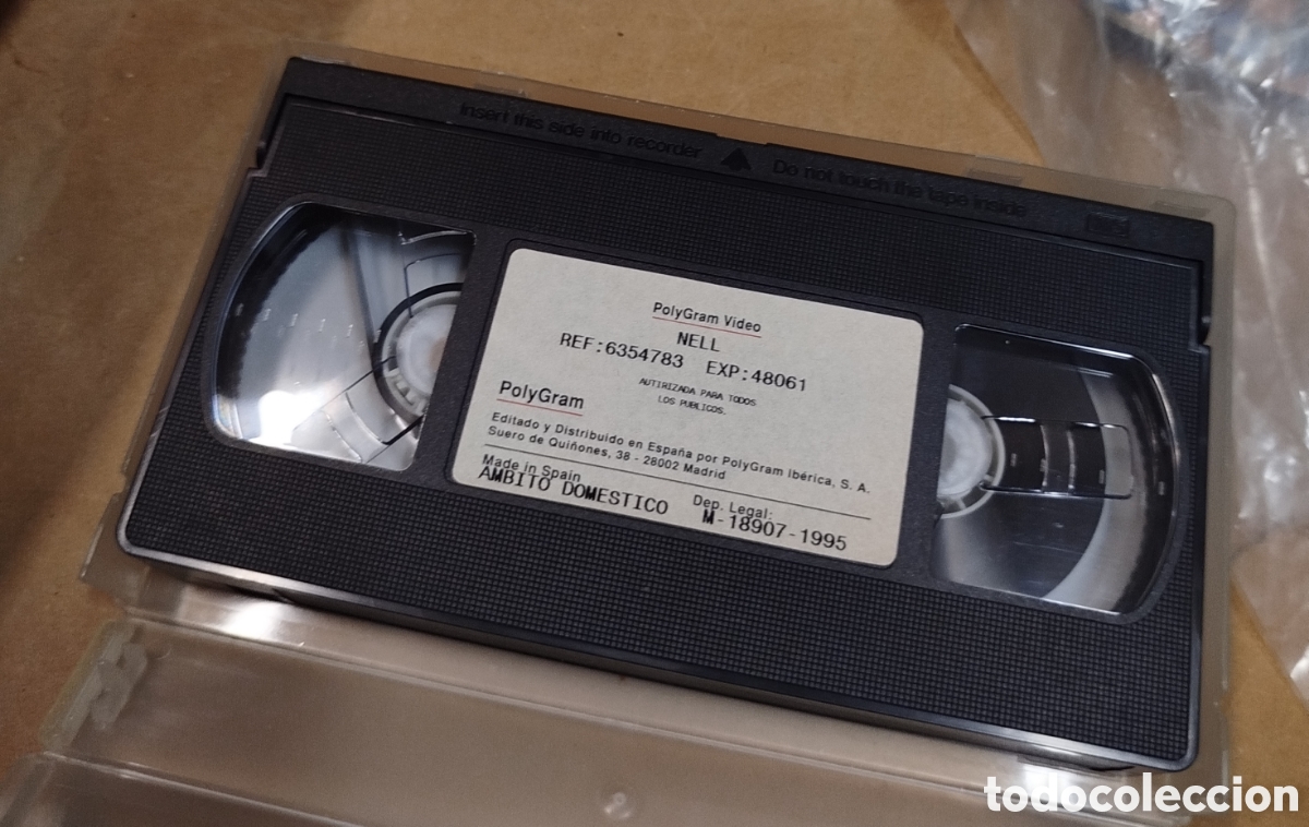 Cine: Nell. SOLO PELICULA. VHS