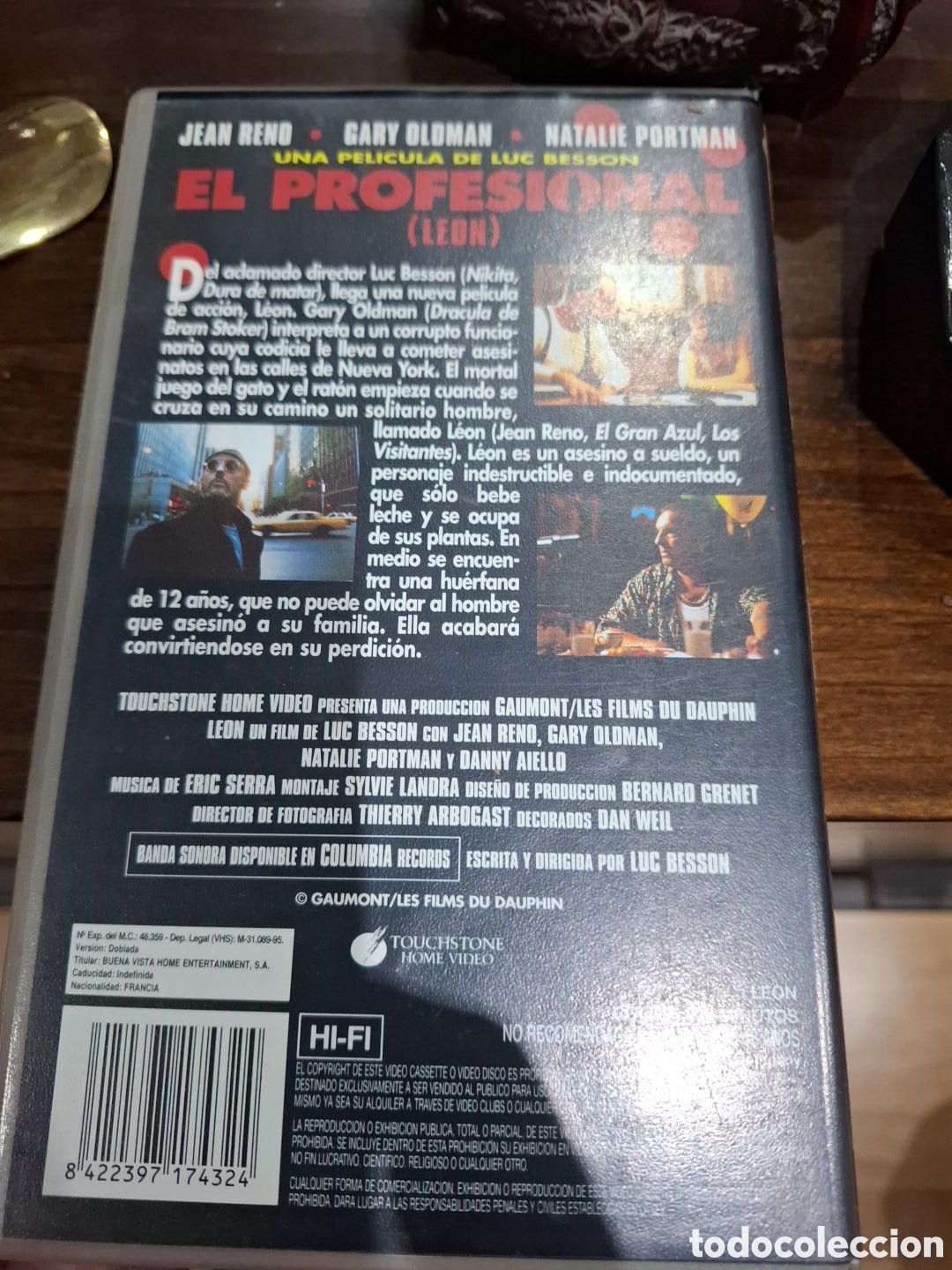 Cine: VHS original El Profesional (LEON) - Foto 2