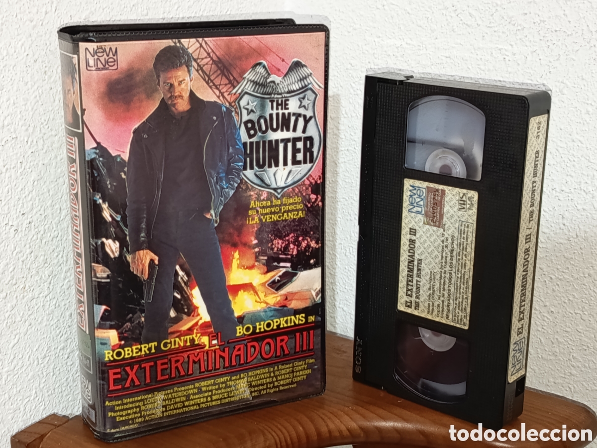 Cine: El exterminador 3 III. Robert Ginty. Pel&iacute;cula VHS