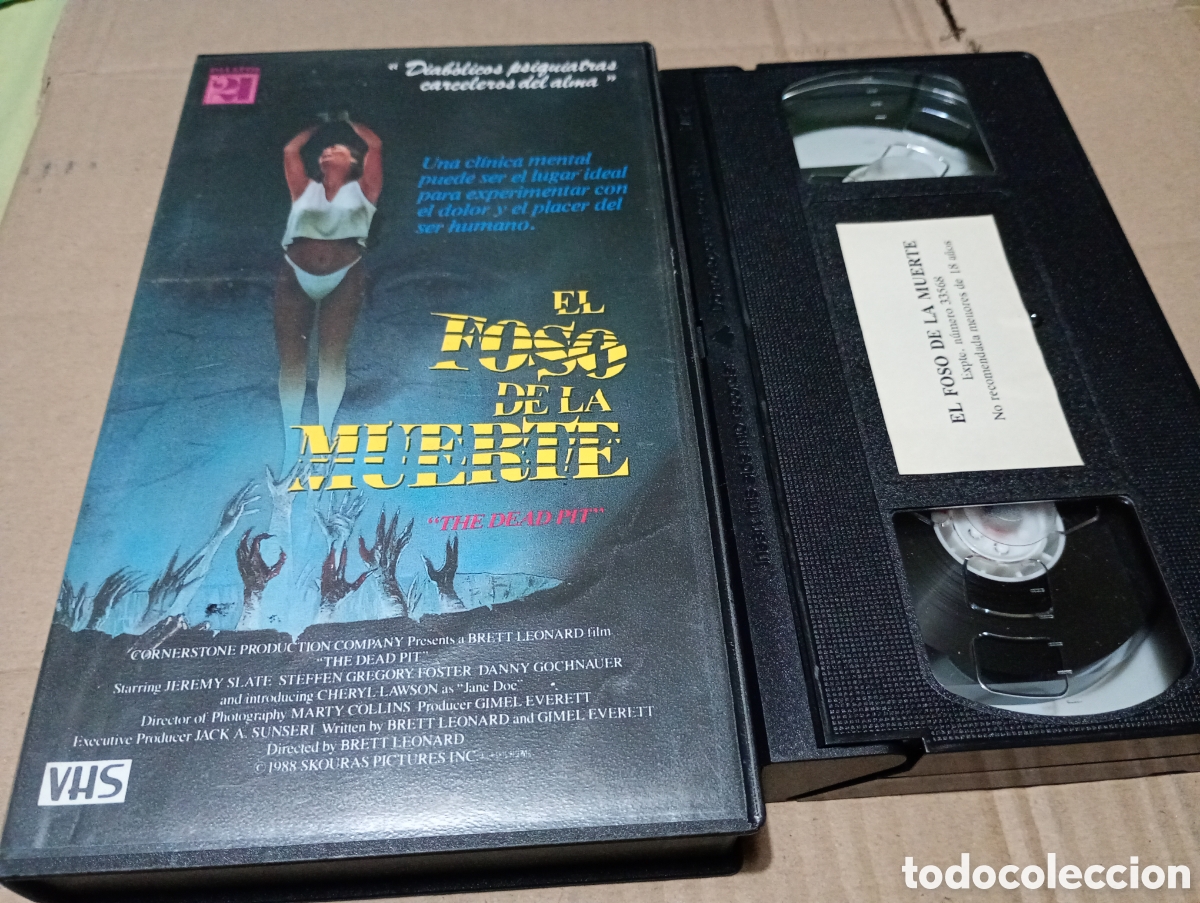 Cinema: El foso de la muerte vhs Zombies