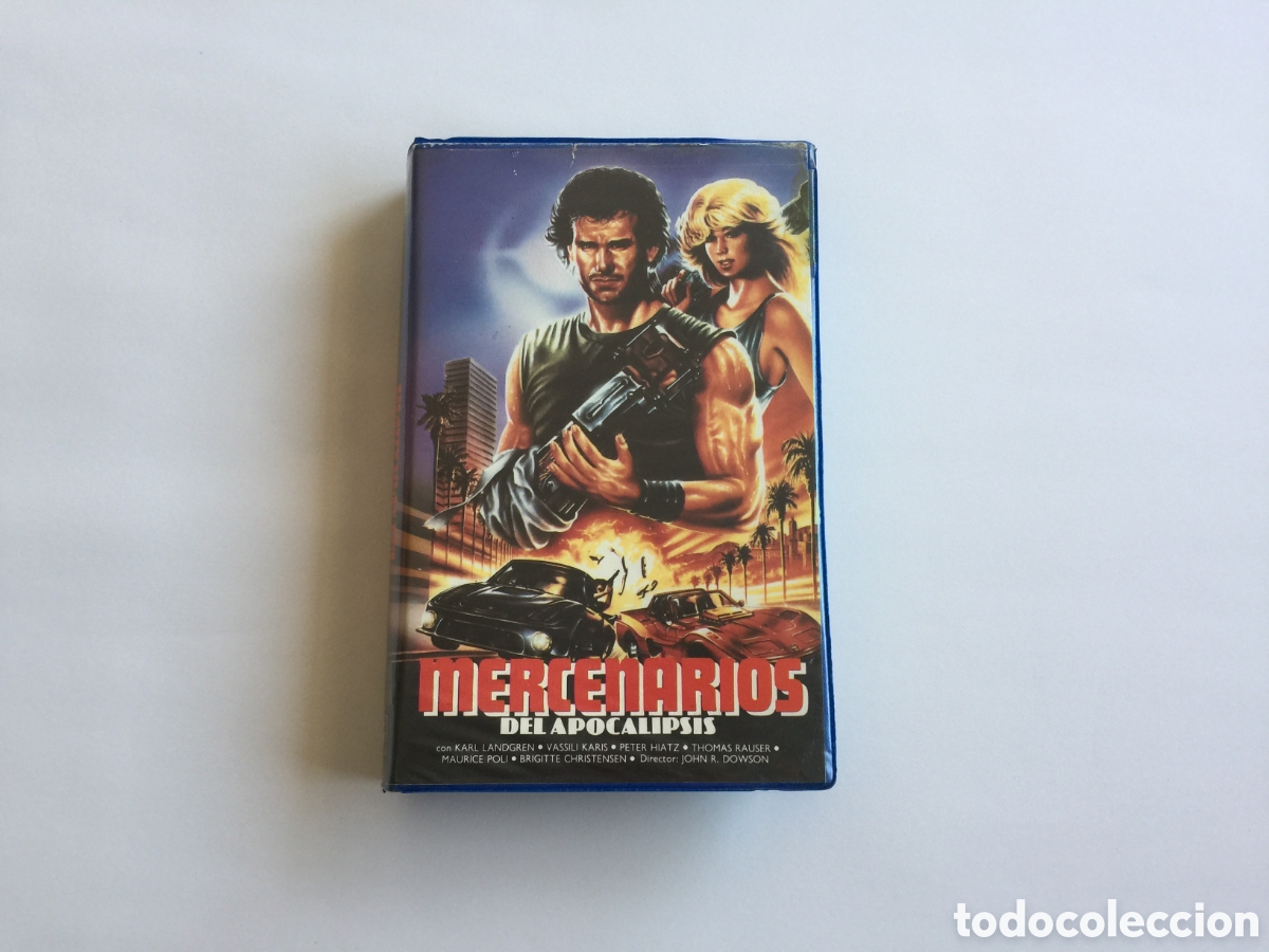 Cinema: VHS MERCENARIOS DEL APOCALIPSIS - PELICULA 1987