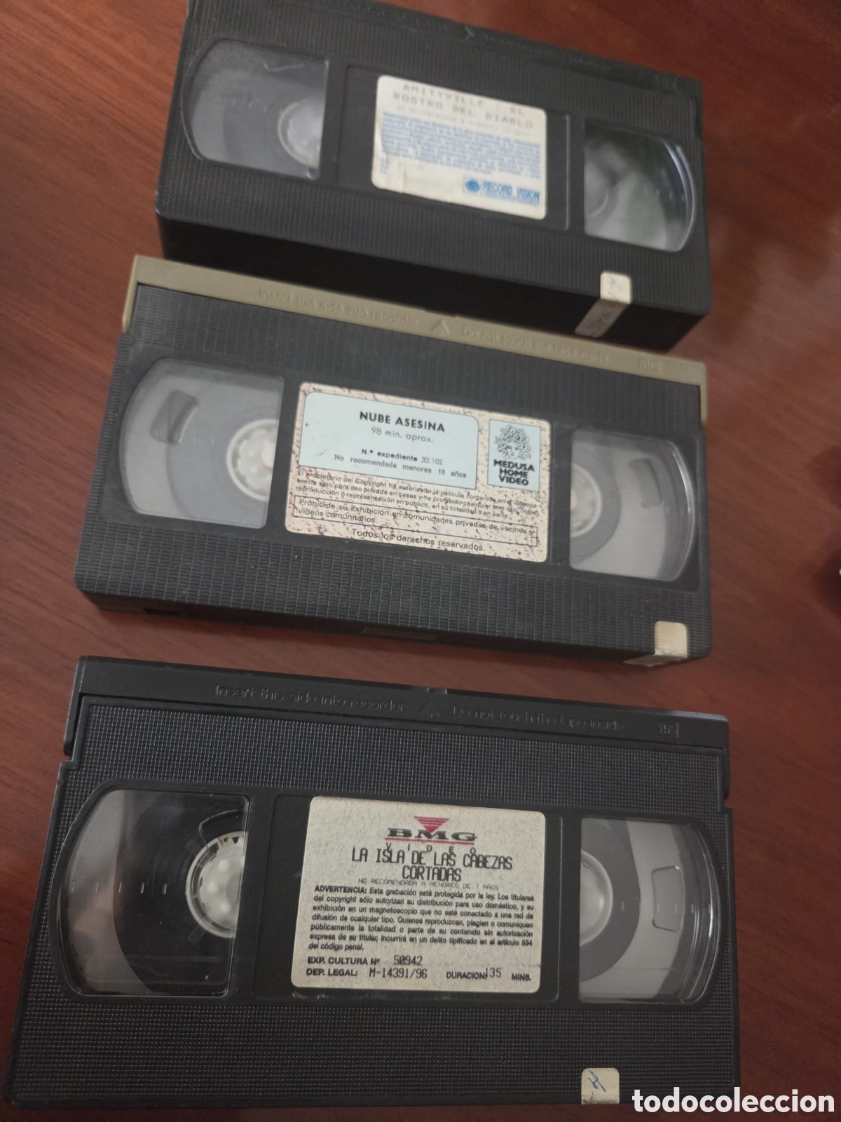 Cinema: Cintas VHS originales de terror y cine de culto &ndash; Nube Asesina, La isla de las cabezas cortadas y El