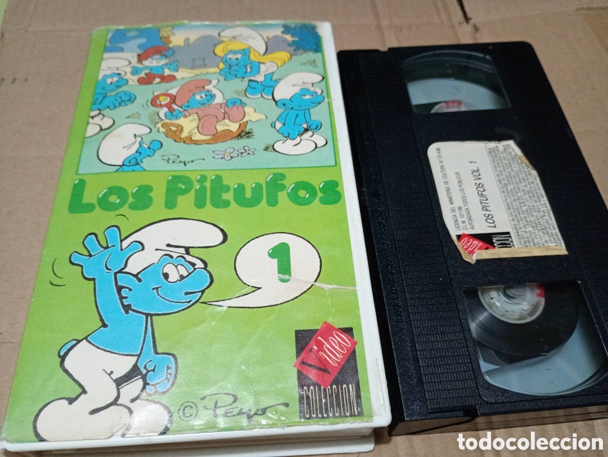 Cin&eacute;ma: Los pitufos volumen 1 vhs