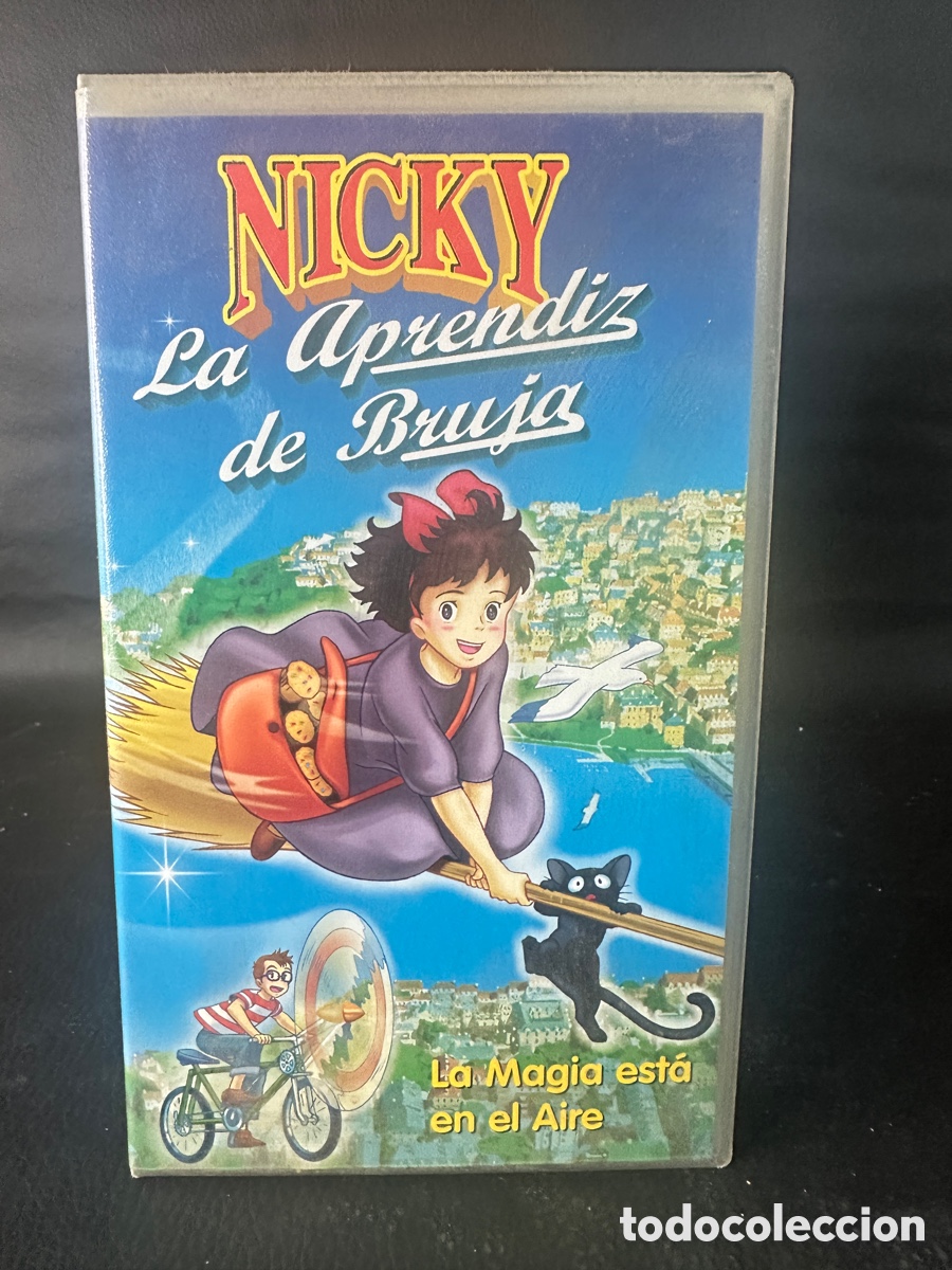 Cinema: VHS ANIME MANGA - NICKY APRENDIZ DE BRUJA