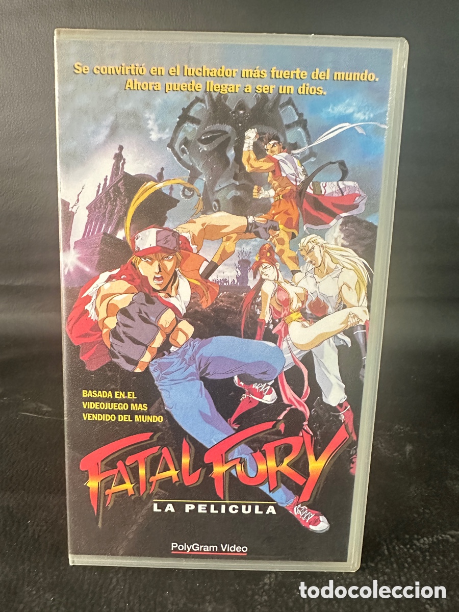 Cinema: VHS MANGA ANIME - FATAL FURY LA PELICULA