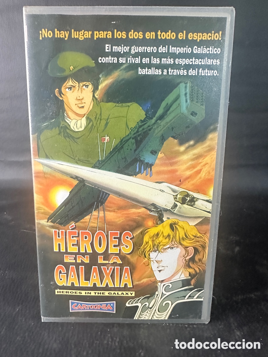 Cinema: VHS MANGA ANIME - HEROES DE LA GALAXIA