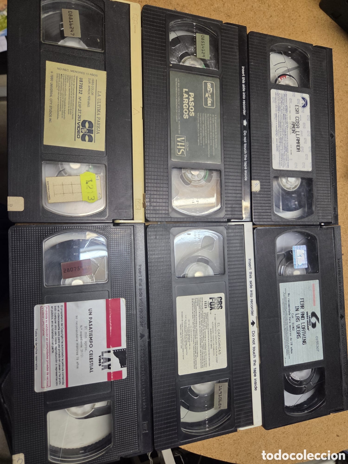Cinema: LOTE 4 CINTAS VHS ORIGINALES DE VIDEOCLUB &ndash; CINE ESPA&Ntilde;OL, CL&Aacute;SICOS Y PEL&Iacute;CULAS DE COLECCI&Oacute;N sin caja