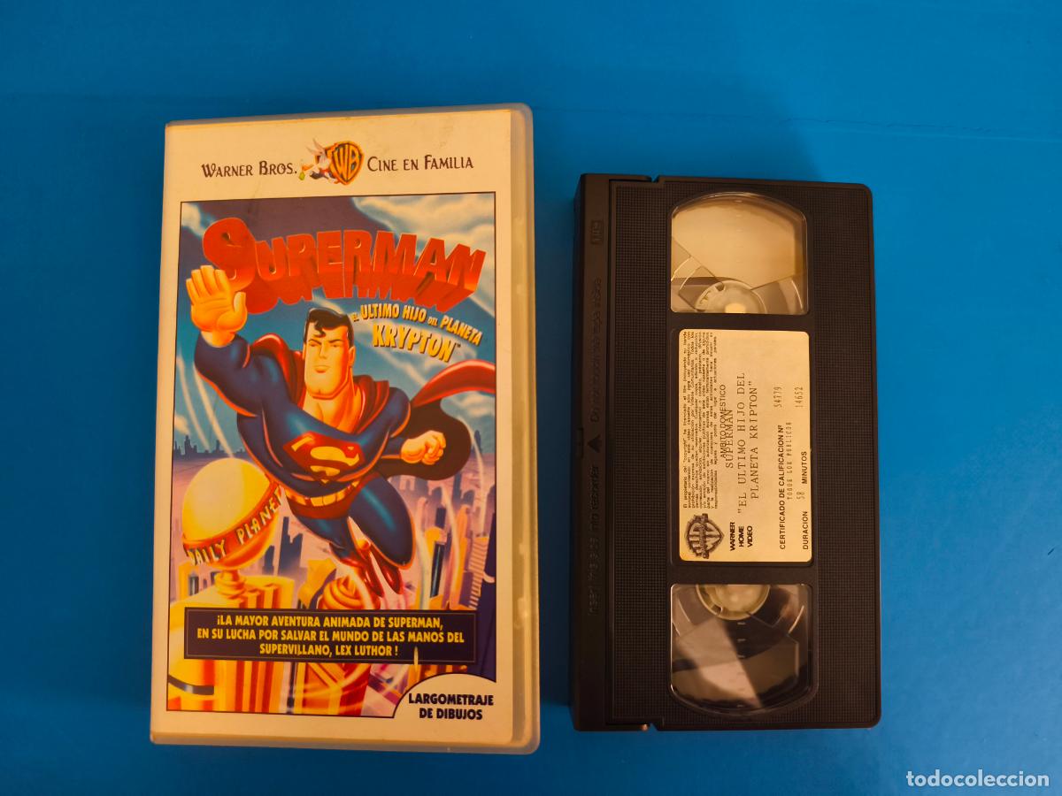 Cinema: PELICULA VHS SUPERMAN EL ULTIMO HIJO DEL PLANETA KRYPTON 1997