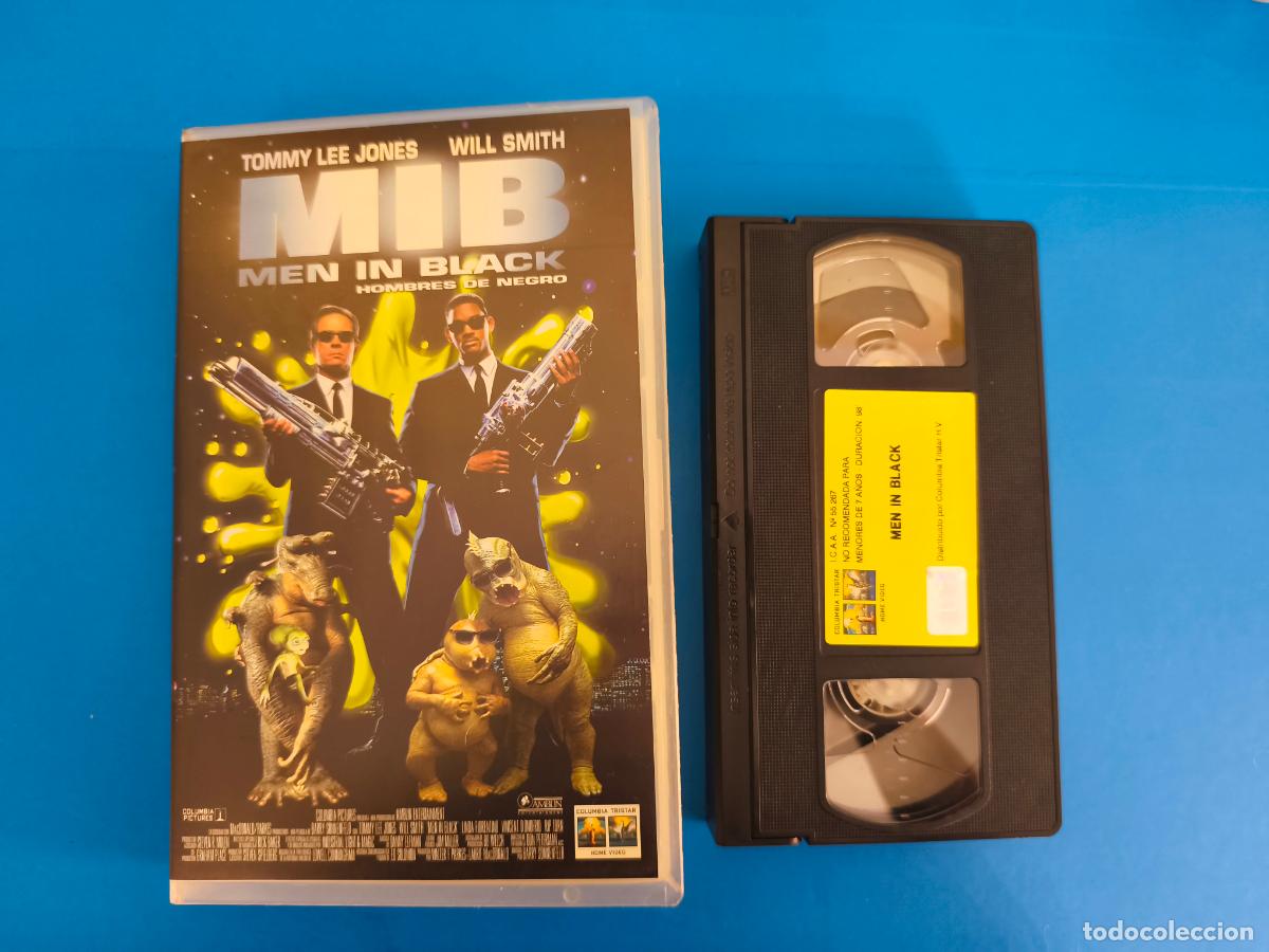 Cinema: PELICULA VHS MEN IN BLACK HOMBRES DE NEGRO WILL SMITH 1997
