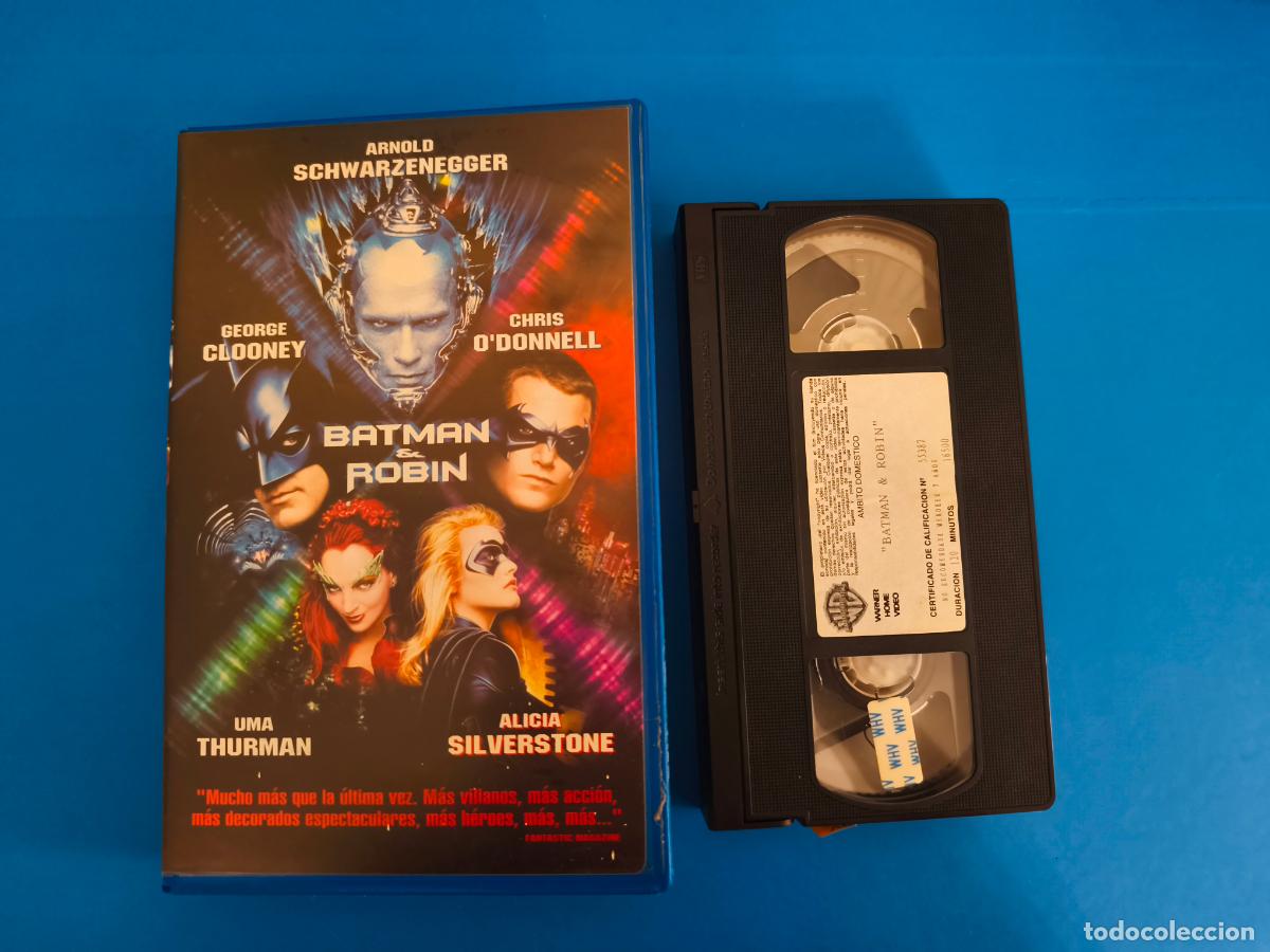 Cinema: PELICULA VHS BATMAN Y ROBIN ARNOLD SCHWARZENEGGER 1997