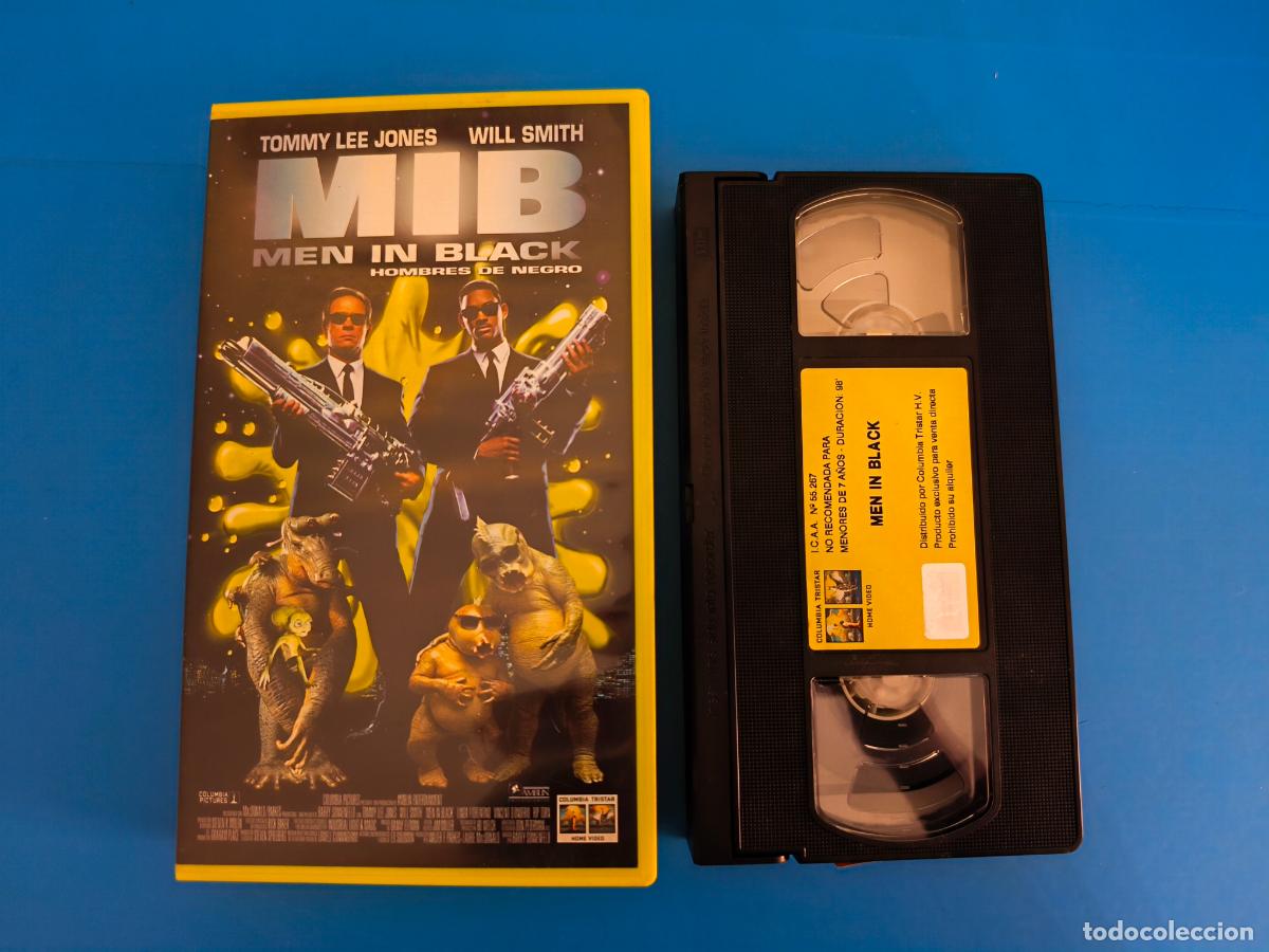 Cinema: PELICULA VHS MEN IN BLACK HOMBRES DE NEGRO WILL SMITH 1997