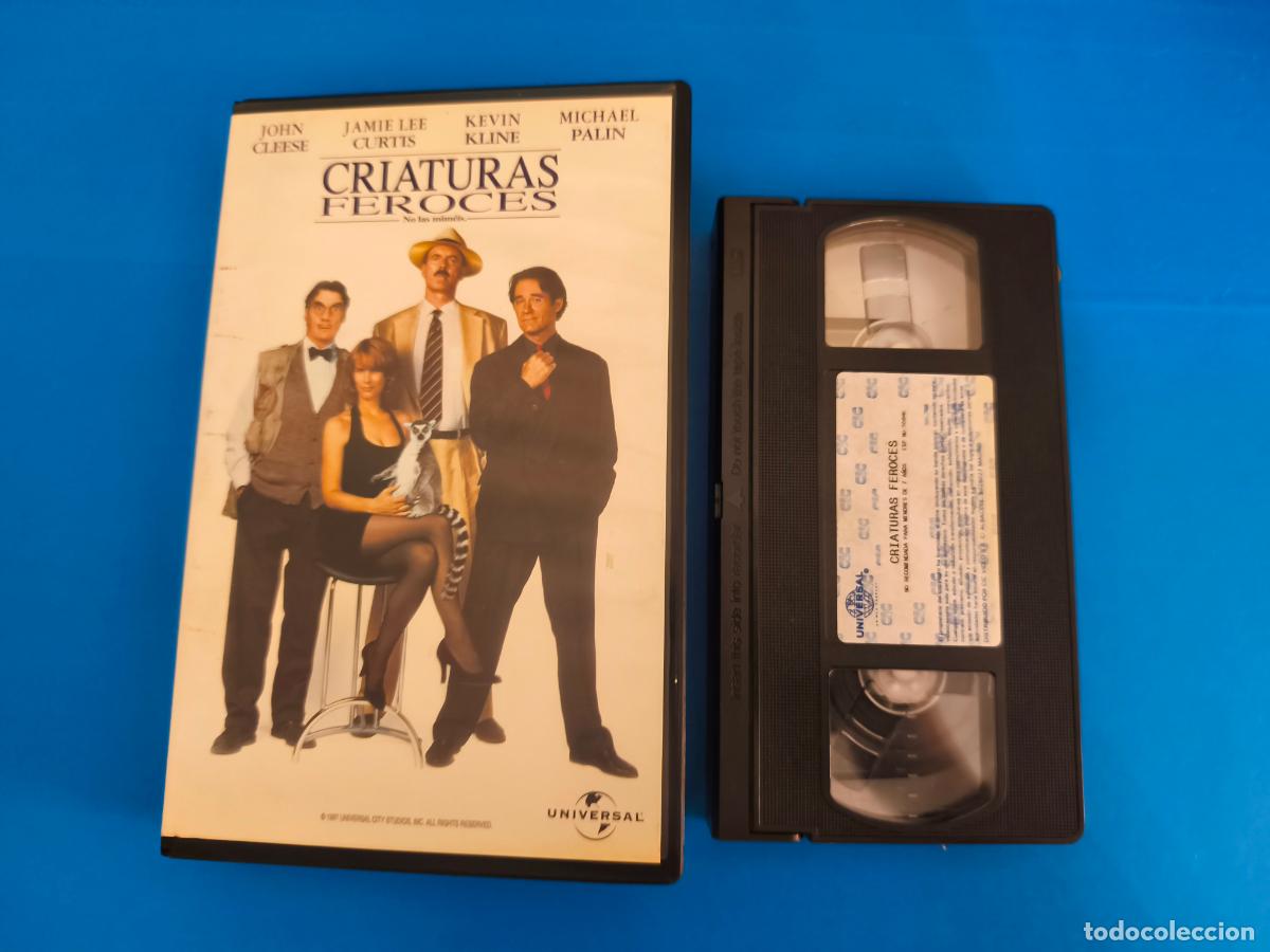 Cinema: PELICULA VHS CRIATURAS FEROCES JOHN CLEESE JAMIE LEE CURTIS 1997