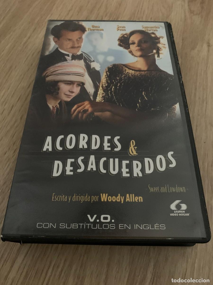 Kino: VHS. ACORDES Y DESACUERDOS. BUENA CONSERVACION. PEDIDO MINIMO 10 EUROS.