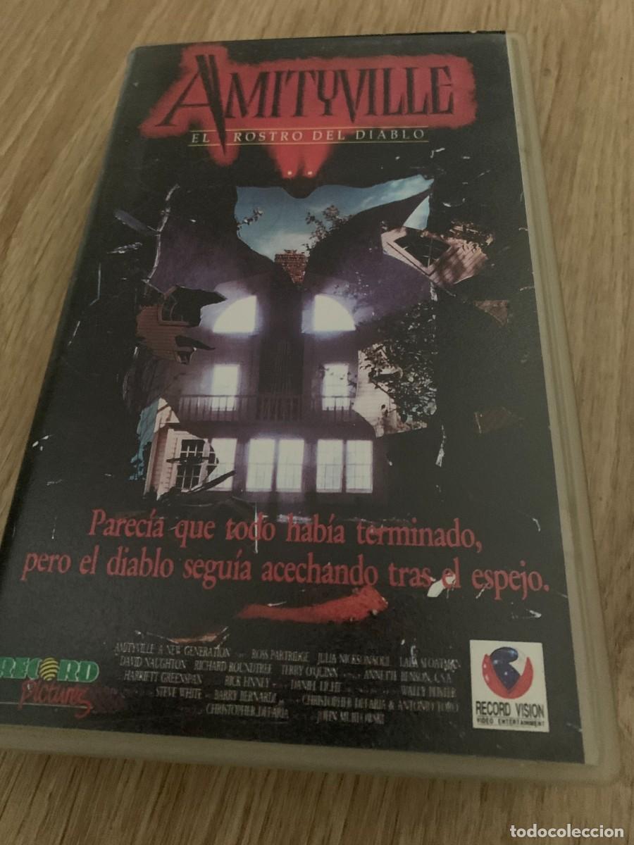 Cin&eacute;ma: VHS. AMITYVILLE. EL ROSTRO DEL DIABLO. BUENA CONSERVACION.