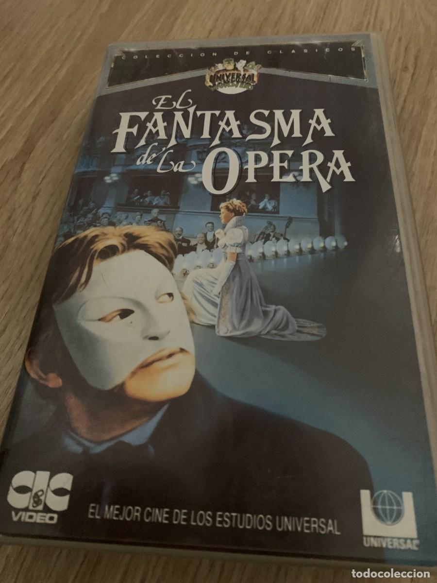 Cinema: VHS. EL FANTASMA DE LA OPERA. BUENA CONSERVACION. PEDIDO MINIMO 10 EUROS.