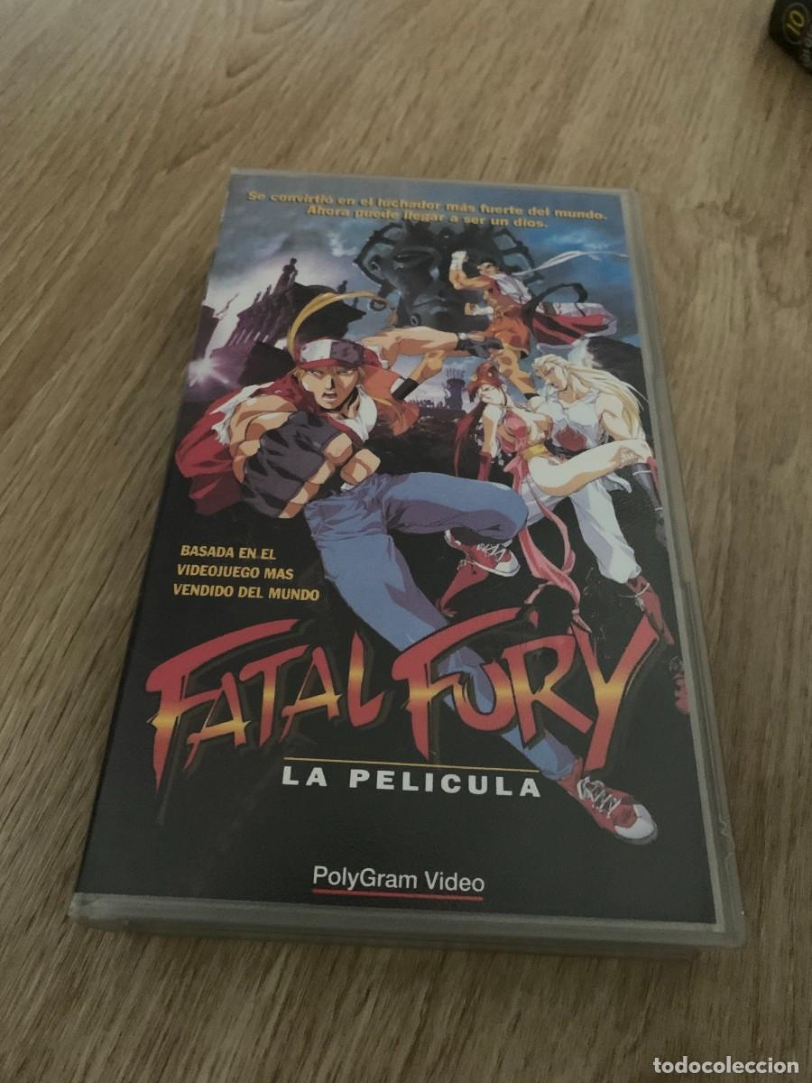 Cinema: VHS. FATAL FURY. BUENA CONSERVACION. PEDIDO MINIMO 10 EUROS.
