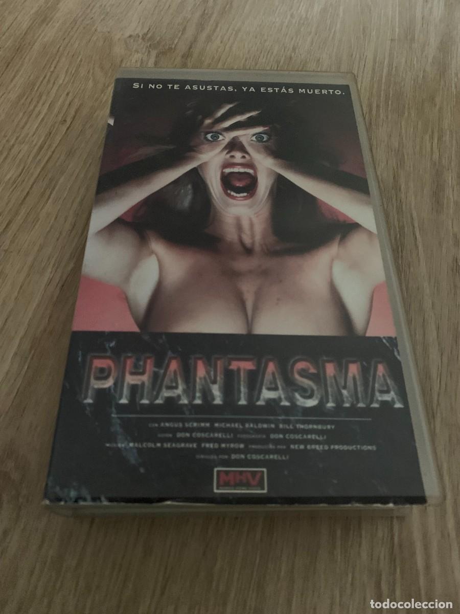 Kino: VHS. PHANTASMA. BUENA CONSERVACION. PEDIDO MINIMO 10 EUROS.