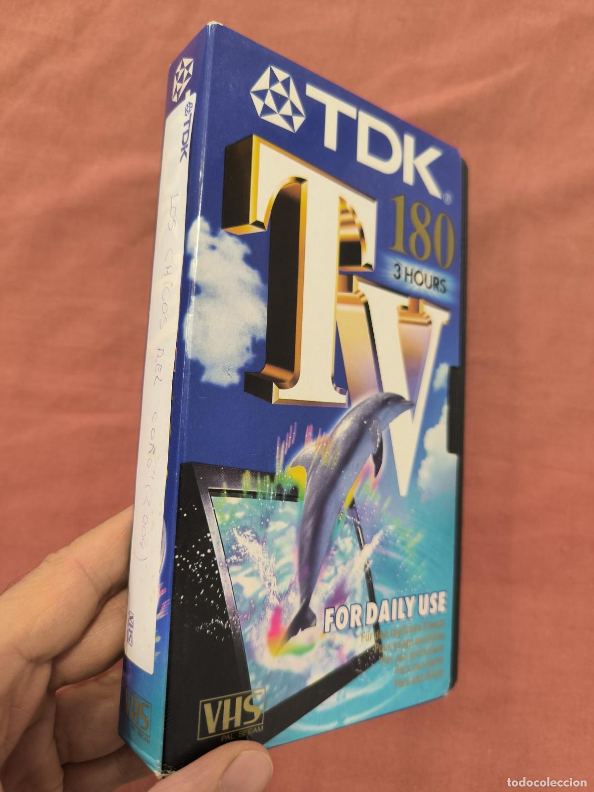 Kino: Cinta de V&iacute;deo VHS Cinta de Video VHS TDK E-180 Grabada Coleccionismo