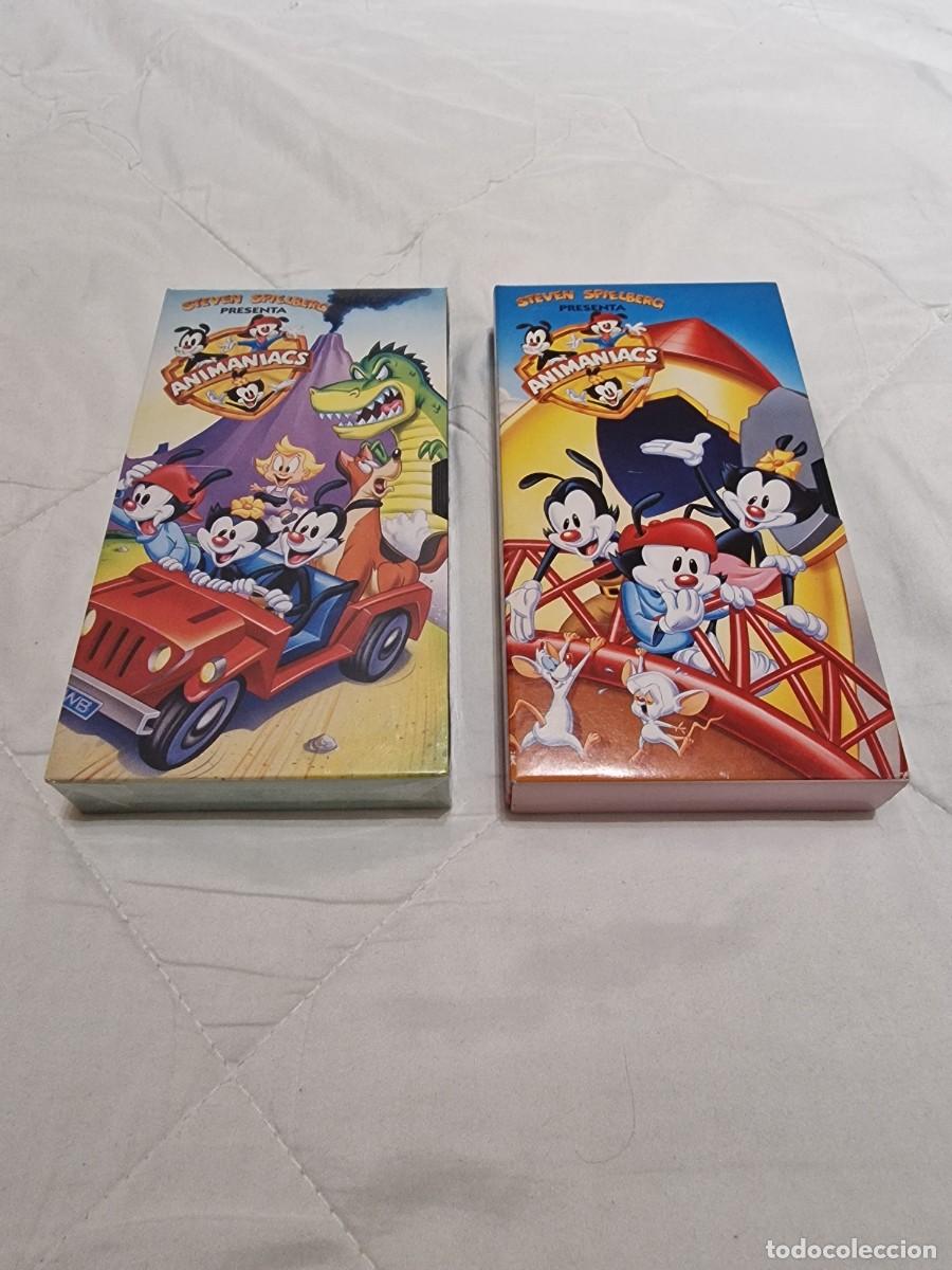 Cinema: Lote 2871. 2 Pel&iacute;culas VHS de los &rdquo;Animaniacs&rdquo;, de Telepizza