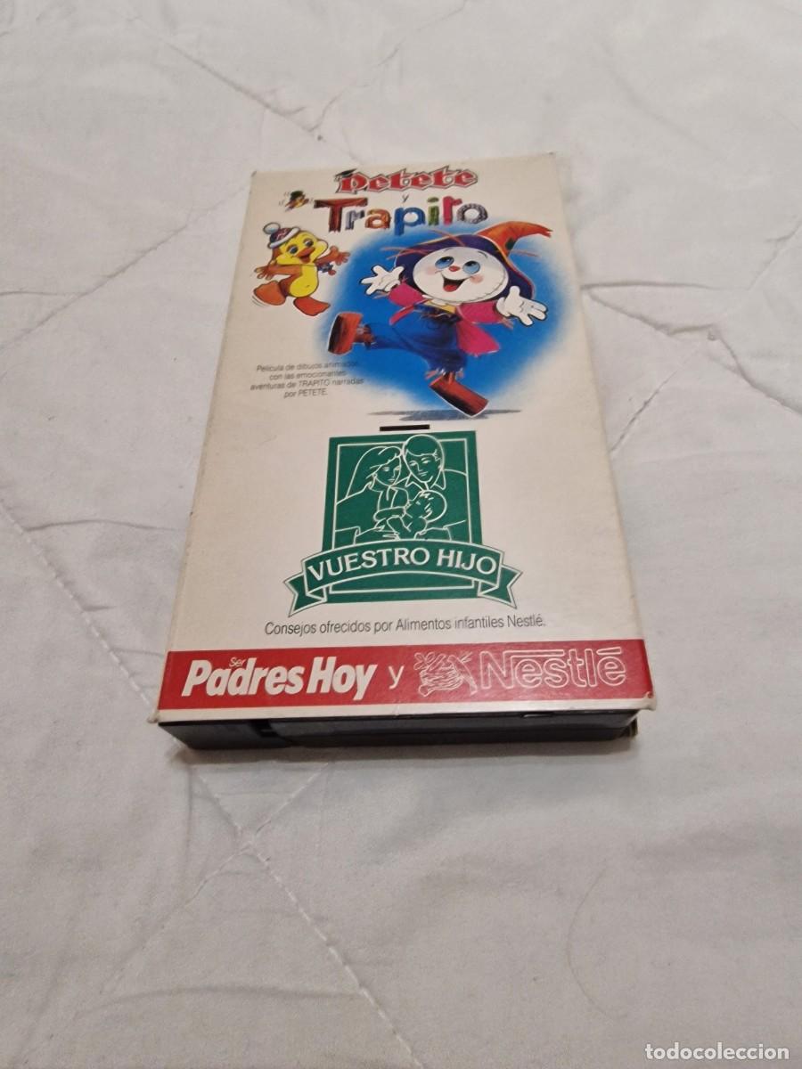 Cinema: Lote 2876. 1 Pel&iacute;cula VHS &rdquo;Petete y Trapito&rdquo;, de Nestl&eacute;