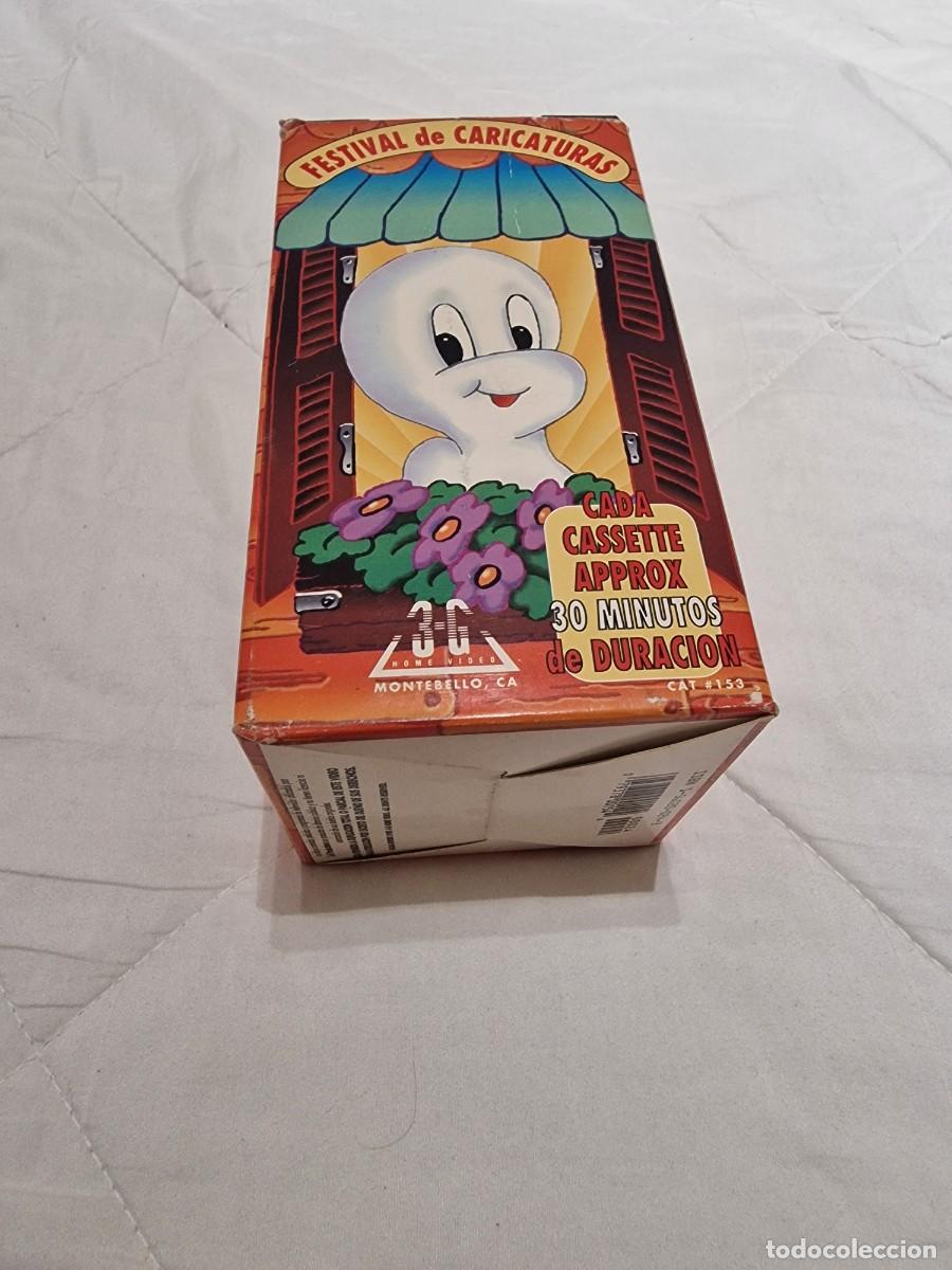 Cinema: Lote 2877. Pack de 4 pel&iacute;culas VHS Festival de caricaturas