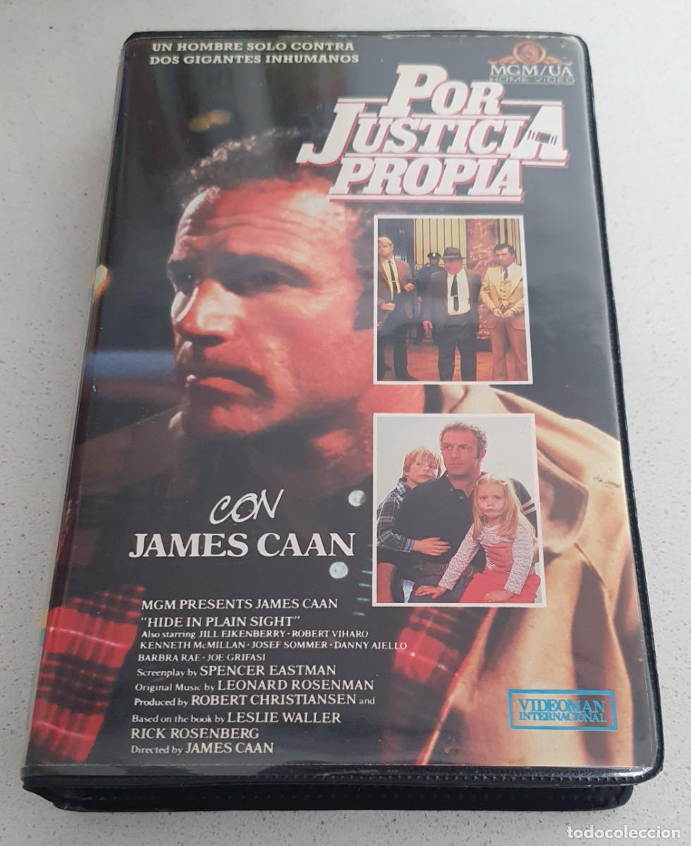 Cinema: Pel&iacute;cula Vhs Por Justicia Propia. James Caan. Mgm Ua Home V&iacute;deo 1987 videoclub alquiler.