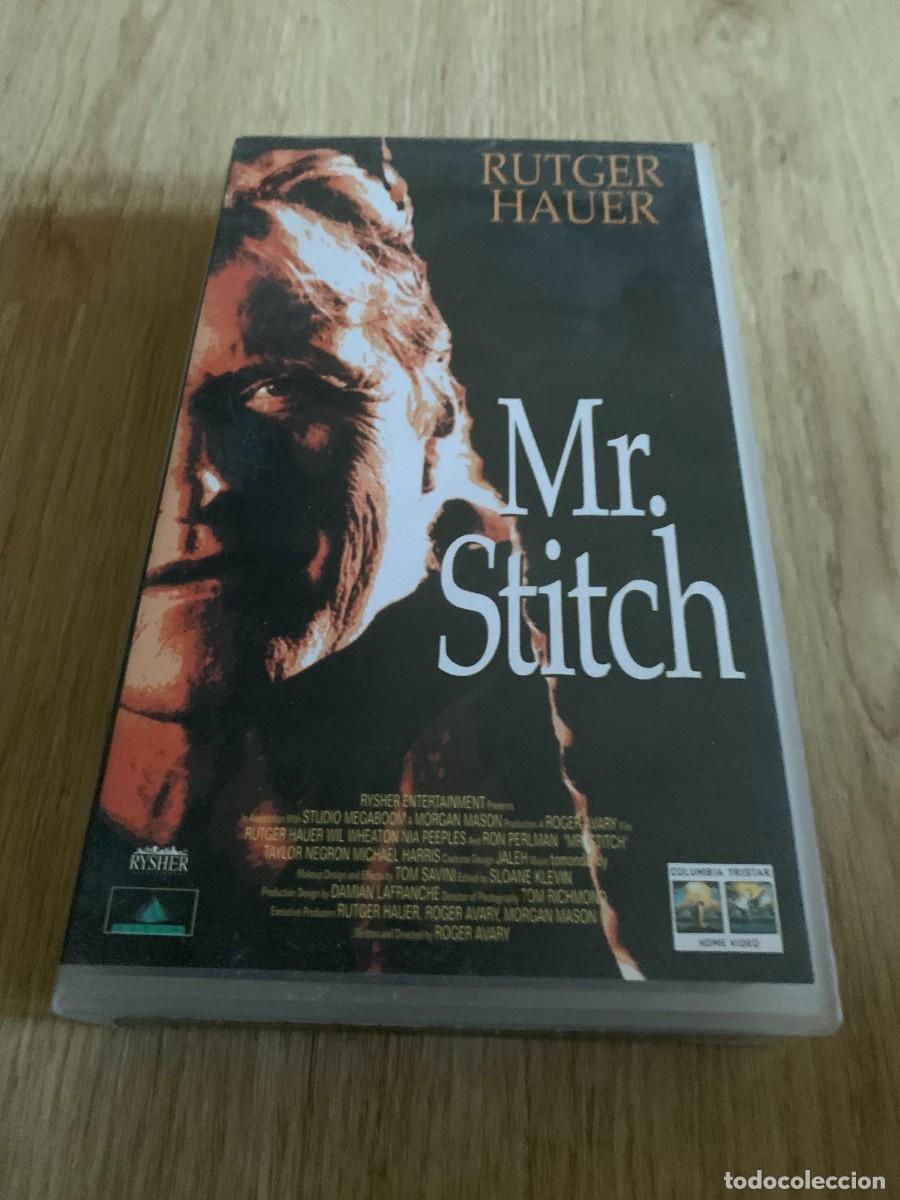 Cinema: VHS. MR. STITCH. BUENA CONSERVACION. PEDIDO MINIMO 10 EUROS.