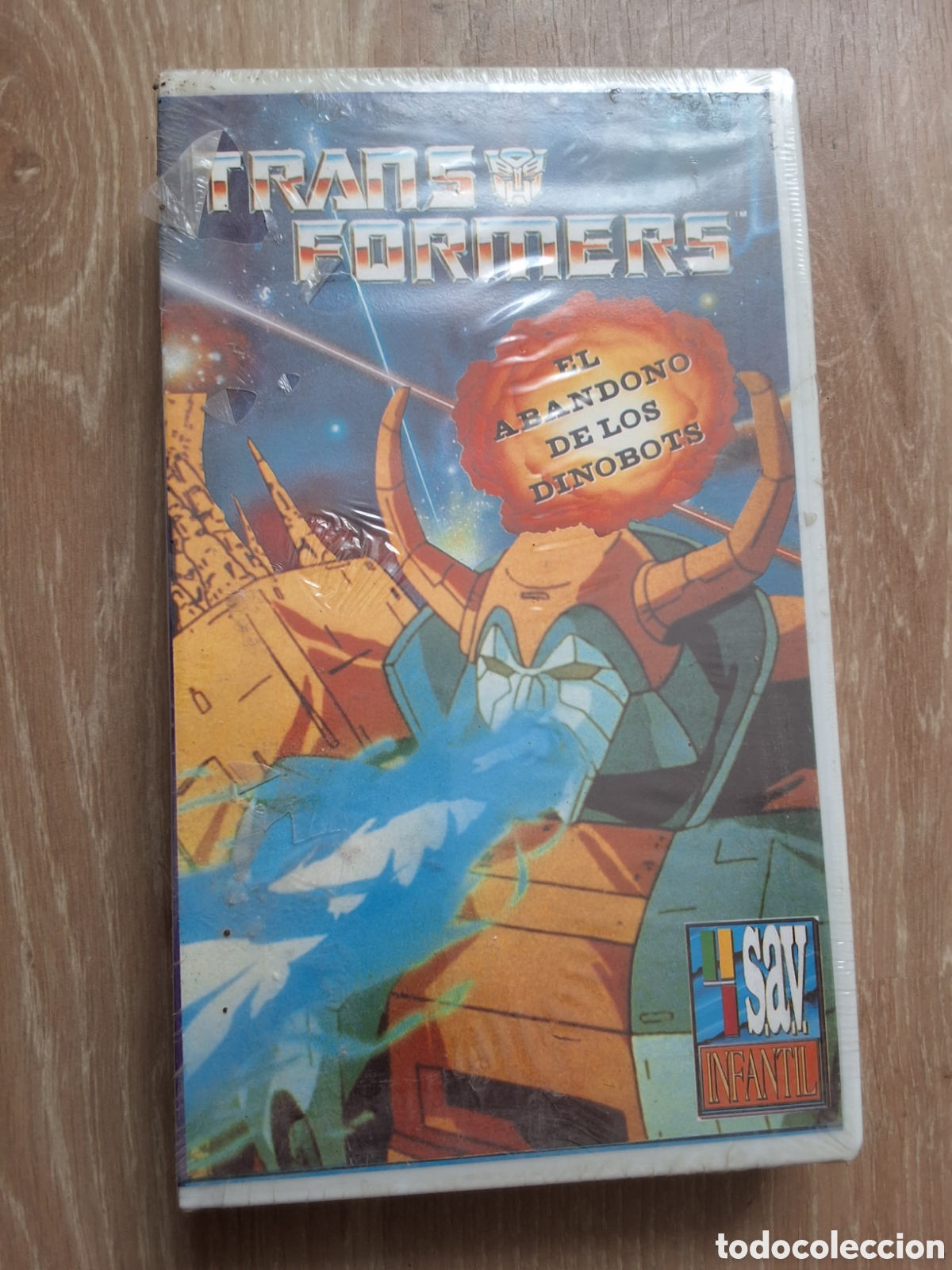 Cinema: Transformers comic cinta vhs el abandono de los dinobots 50 minutos a&ntilde;o 1990