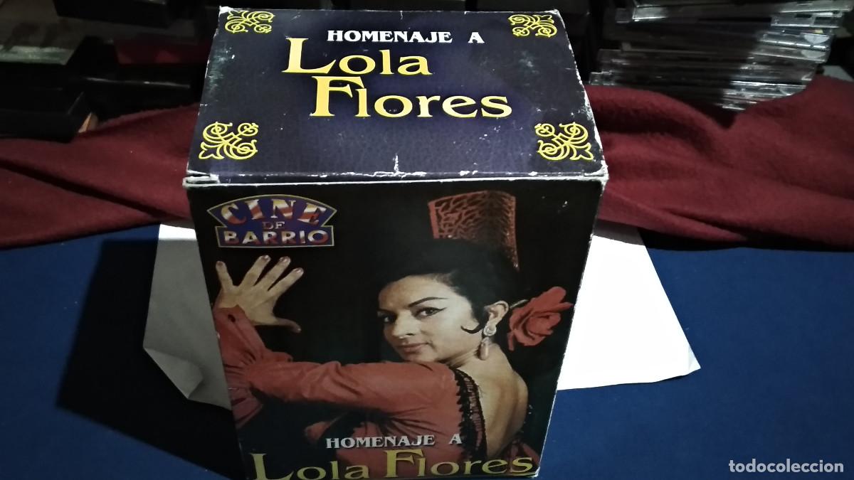 Cinema: Cine de barrio - HOMENAJE A LOLA FLORES - 5 exitos populares - pack de 5 videos VHS en su caja