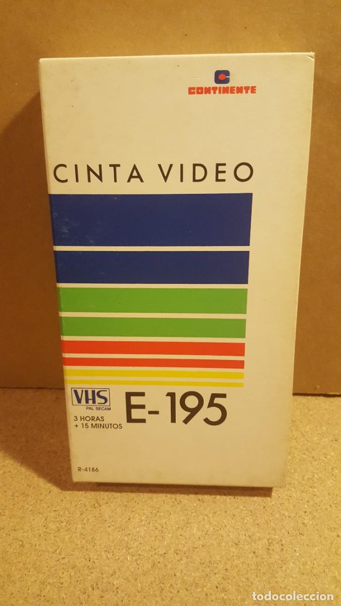 Cin&eacute;ma: Bola de Drag&oacute;n Z, episodios grabados en cinta de v&iacute;deo VHS E 195, marca Continente.
