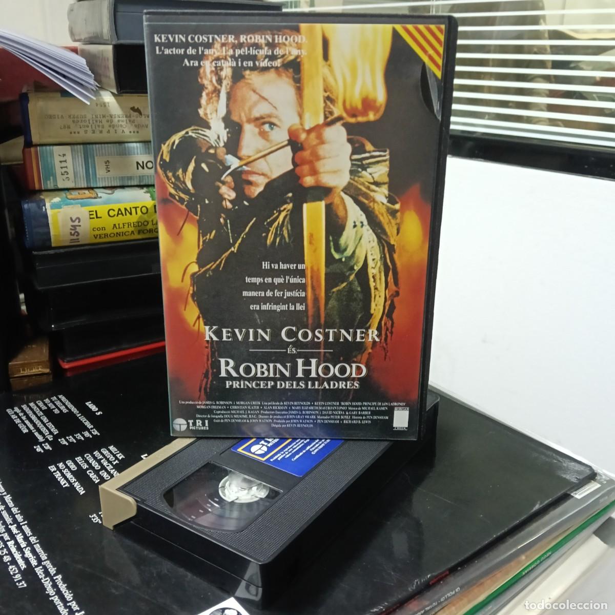 Cinema: ROBIN HOOD PRINCEP DELS LLADRES - KEVIN REYNOLDS - KEVIN COSTNER, MORGAN FREEMAN - TRI EDIC. CATALA